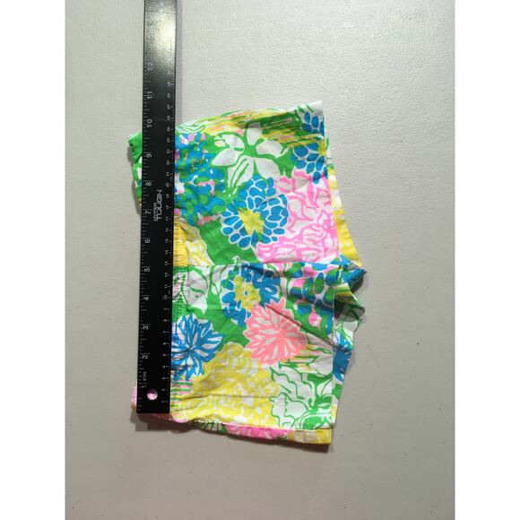 Lilly Pulitzer Tropical Floral Cotton Shorts Size 3 - Preppy, Vibrant, Resort - Picture 6 of 6